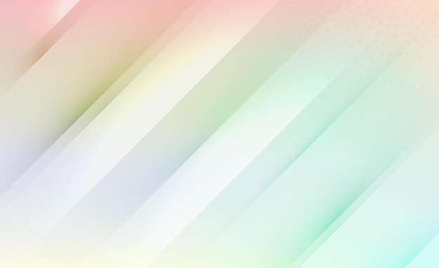 Disegno a gradiente vettoriale dell'unicorno arcobaleno stravagante