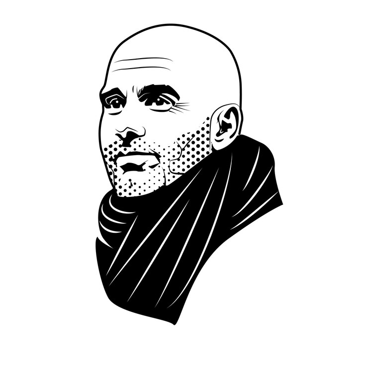 Vettore disegno a mano dell'uomo