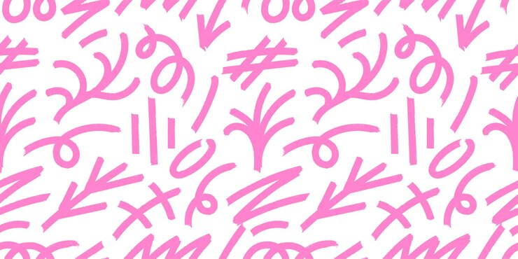 Vettore disegno a mano doodle modello senza cucitura forma geometrica astratta modello senza cuciture disegno senza cucitura per tessuti tessili abbigliamento involucro carta copertina banner decorazione interna sfondi astratti