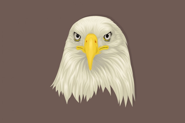 Disegno a mano volto realistico dell'Aquila