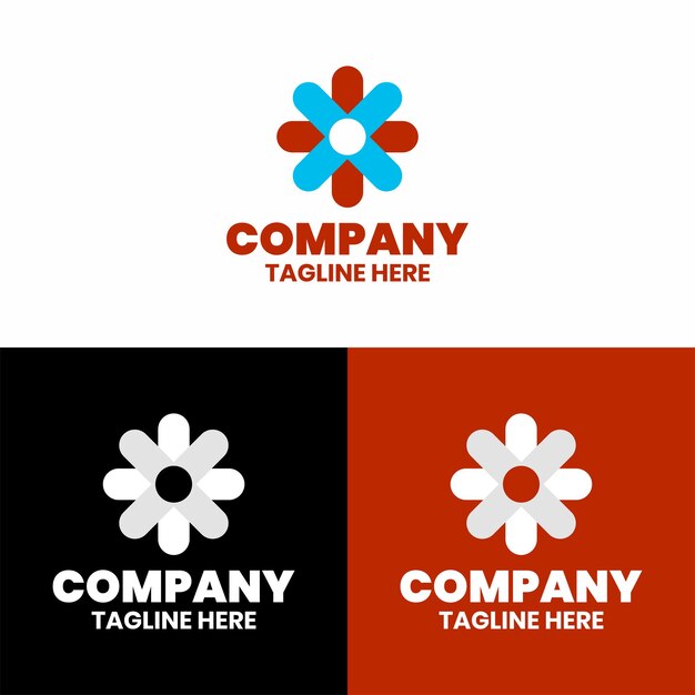 Disegno astratto del logo per l'azienda