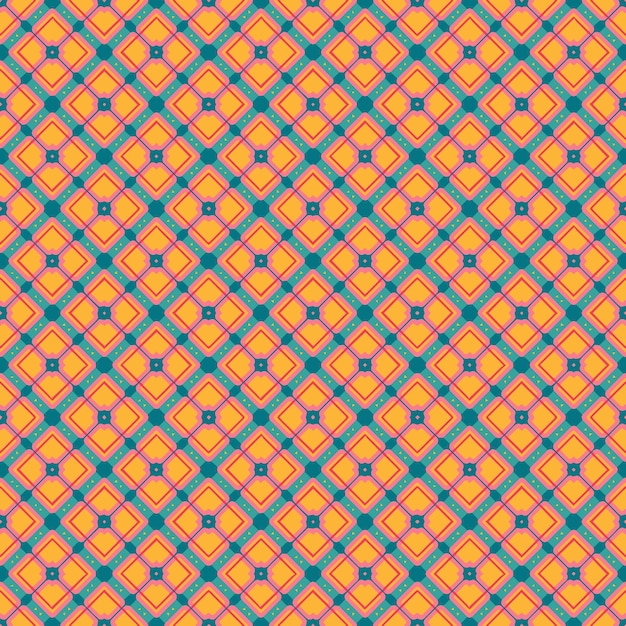 Disegno astratto senza cuciture multicolore Sfondio e sfondo multicolore Disegno ornamentale colorato Ornamenti a mosaico a vettori illustrazione grafica