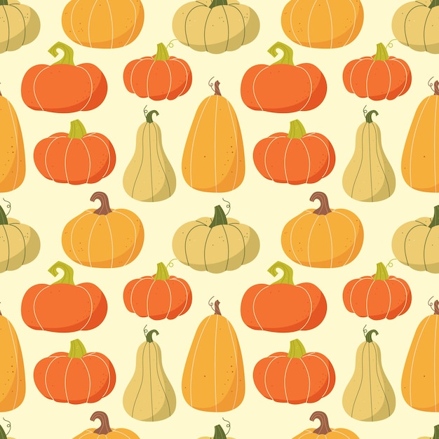 Disegno autunnale con zucche