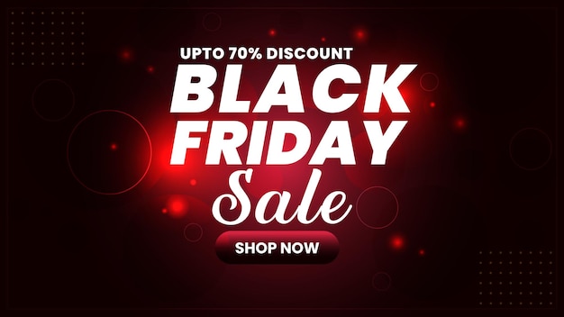 Disegno del fondo di vendita di Black Friday di stile moderno