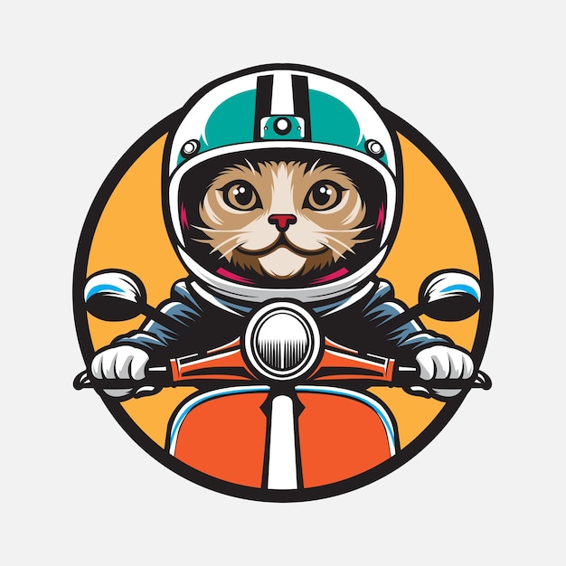 disegno del logo del gatto