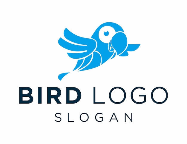Disegno del logo dell'uccello