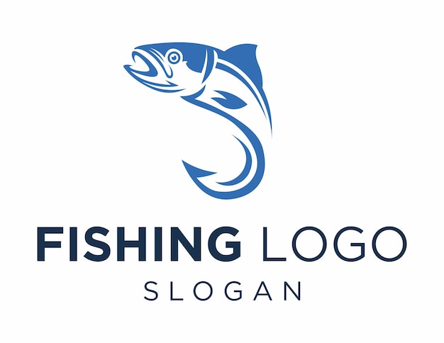 Disegno del logo di pesca