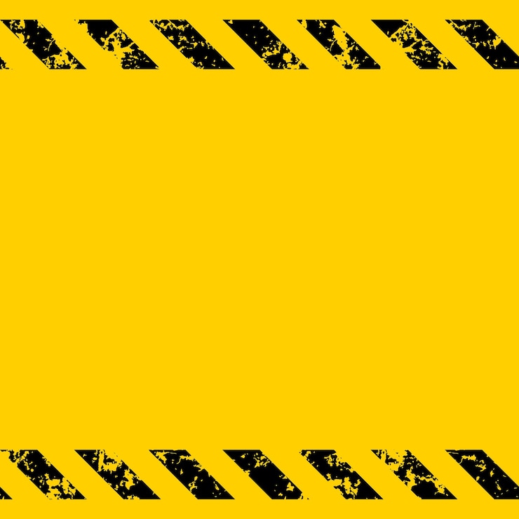 Disegno del nastro di avvertimento