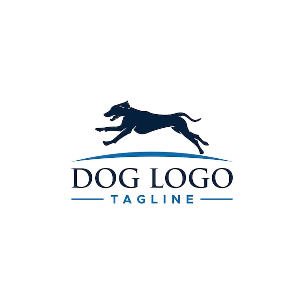 Disegno del segno del logo del cane