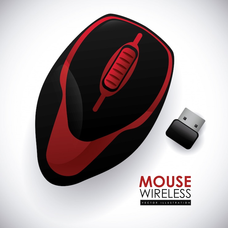 Vettore disegno dell'icona del mouse