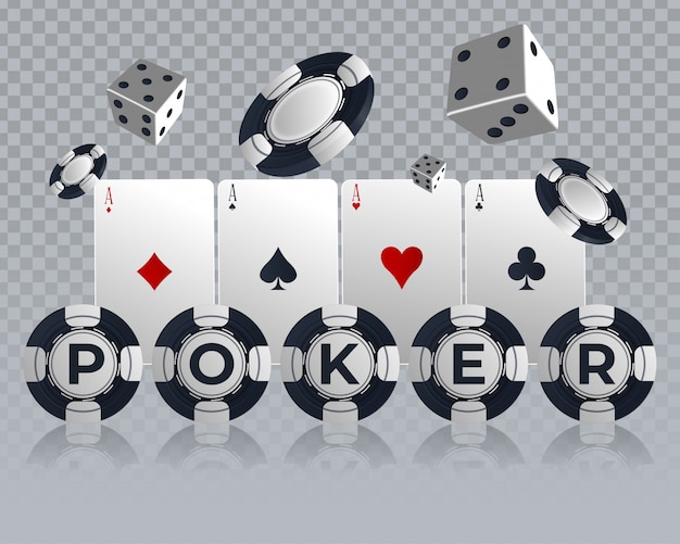 Disegno della carta da poker del casinò