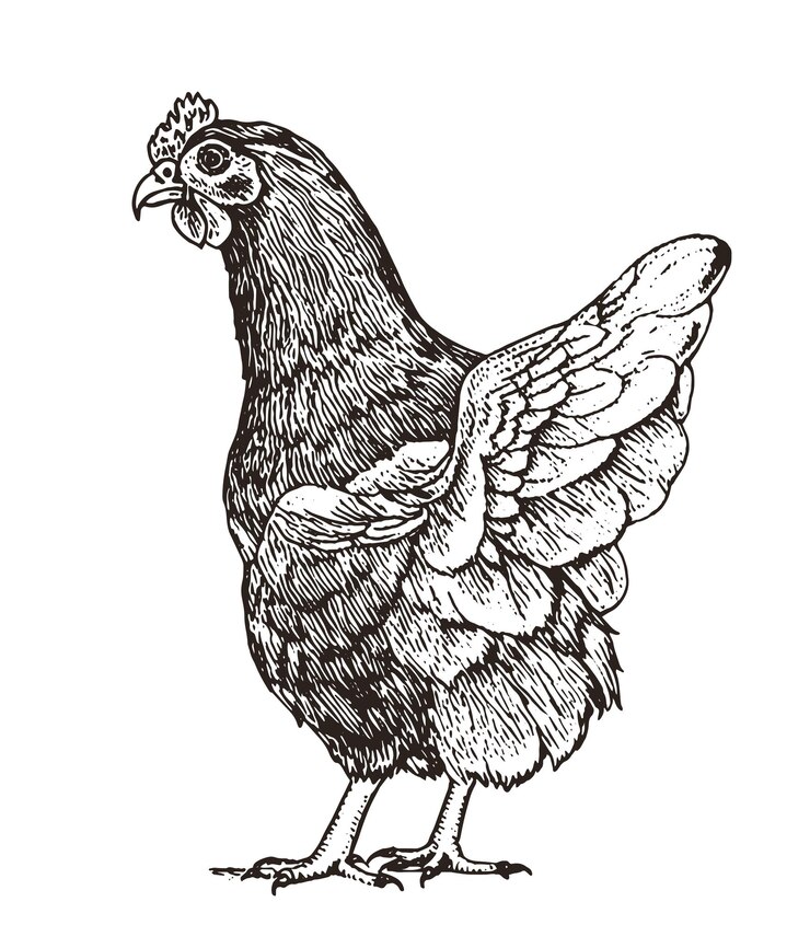 Vettore disegno dettagliato disegno a mano disegno schizzo logo in bianco e nero icona illustrazione sfondo bianco