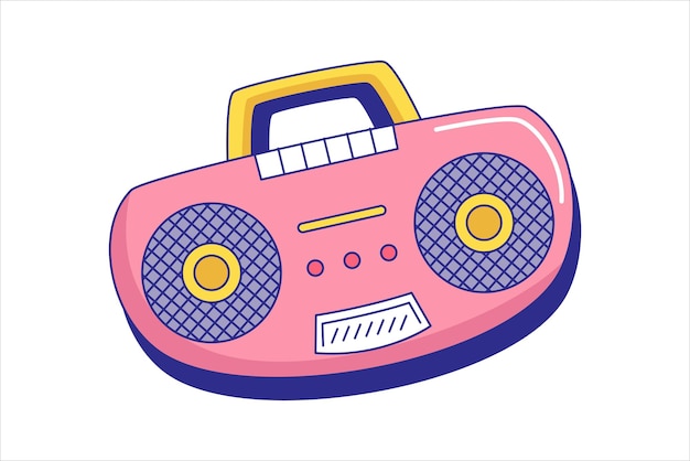 Disegno di adesivi funzionali relativi alla musica