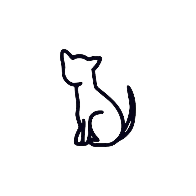 Disegno di adesivo per gatti