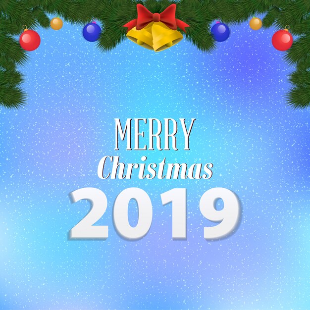 Disegno di cartolina d&#39;auguri di festa di buon Natale