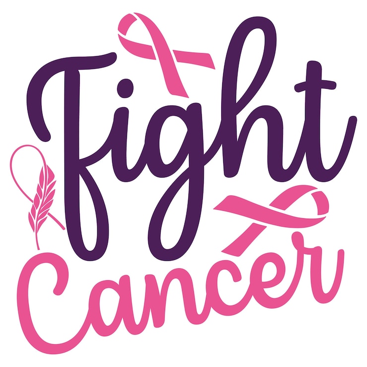 Vettore disegno di citazioni di cancro