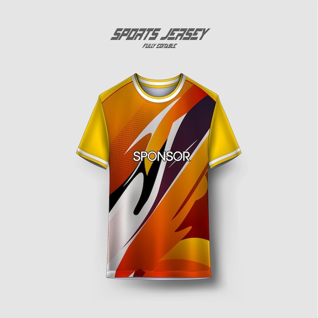 disegno di maglia di sublimazione con sfondo
