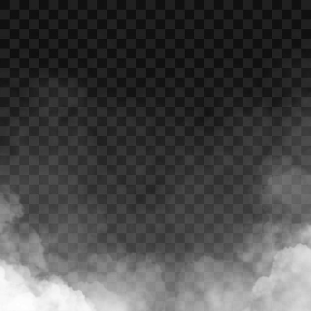 Disegno di nuvola di fumo trasparente