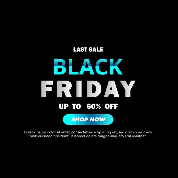 Disegno di sconto sulle vendite del Black Friday