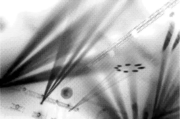 Vettore disegno di sfondo a mezza tonalità con effetto di punto chiaro