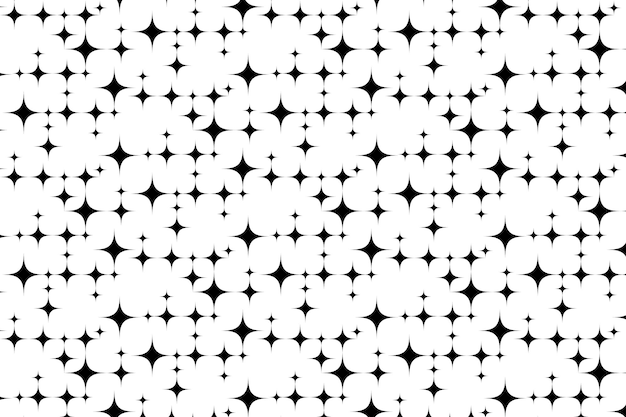 Disegno di sfondo a modello di stella nera