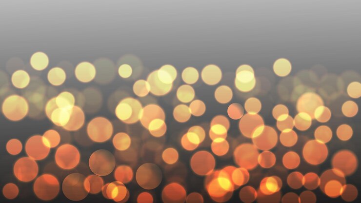 Vettore disegno di sfondo bokeh realistico
