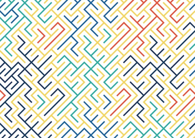 disegno di sfondo con motivo senza cuciture linea colorata