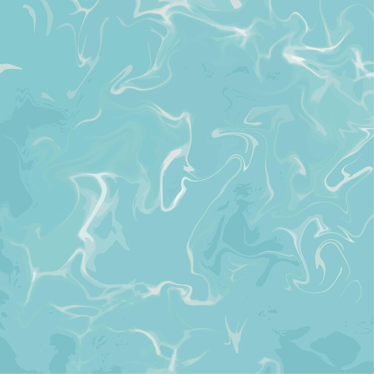Vettore disegno di sfondo in marmo effetto acqua blu oceano