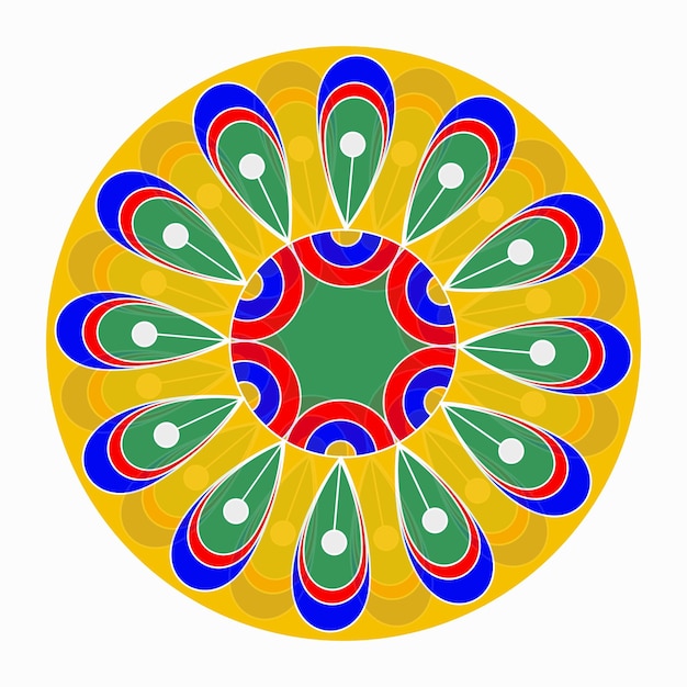 disegno di sfondo Mandala