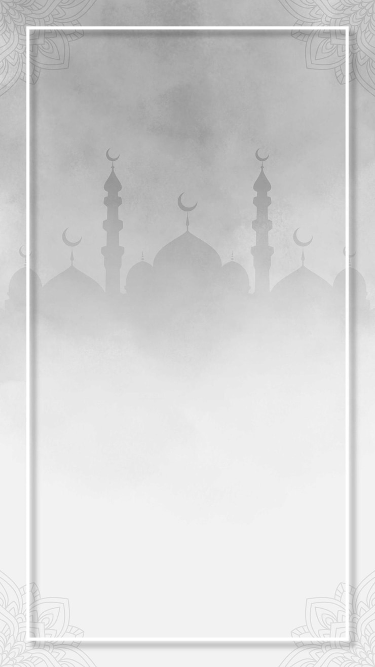 Vettore disegno di sfondo ramadan con cornice