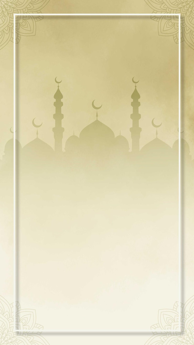 Vettore disegno di sfondo ramadan con cornice