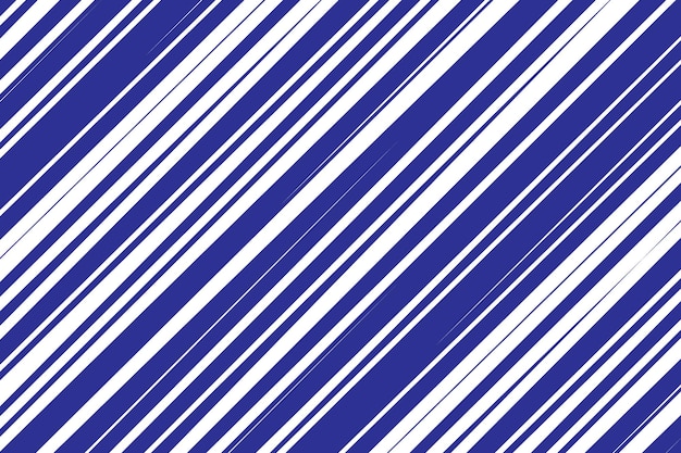 Disegno diagonale a strisce blu e bianche