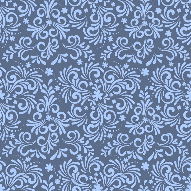 Disegno floreale senza cuciture astratto retrò vintage