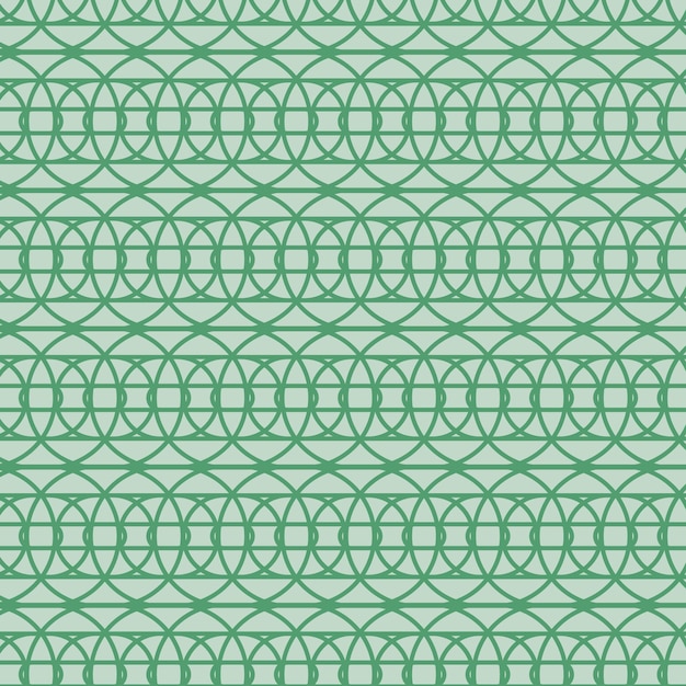 Disegno geometrico verde con forme geometriche