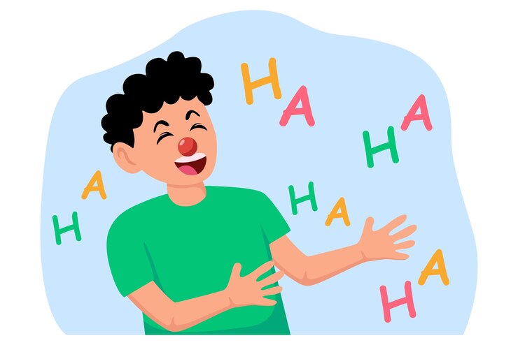 Vettore disegno illustrativo piatto di april fools