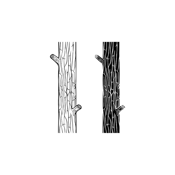Vettore disegno illustrativo vettoriale dettagliato di ippopotamo in bianco e nero