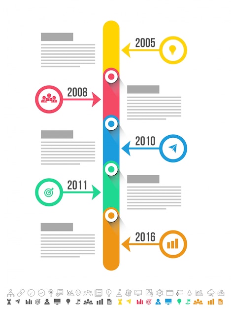 disegno infografico colorato