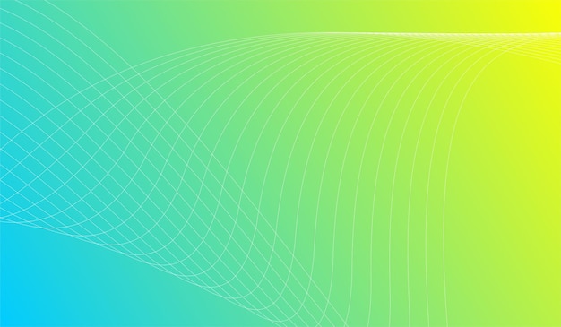 Disegno minimale dell'onda della linea di sfondo