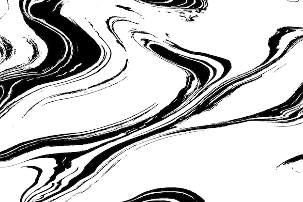 Disegno minimalista in marmo bianco e nero