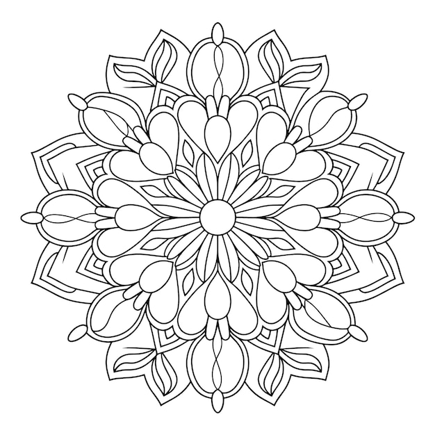 Disegno ornato del Mandala