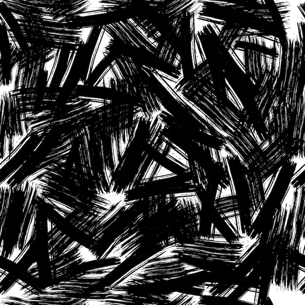 Disegno senza cuciture con macchie scarabocchiate disegnate a mano