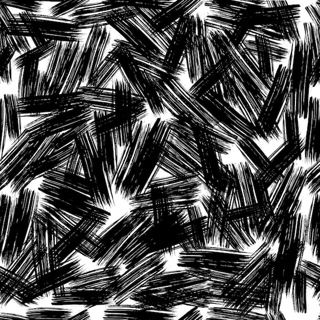 Disegno senza cuciture con macchie scarabocchiate disegnate a mano