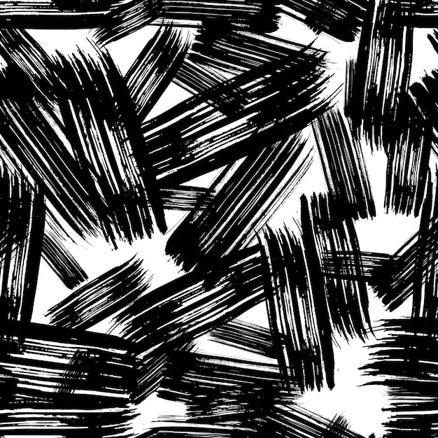 Disegno senza cuciture con macchie scarabocchiate disegnate a mano