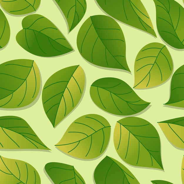 Disegno senza cuciture tropicale estivo con foglie verdi piante tropicali illustrazione vettoriale