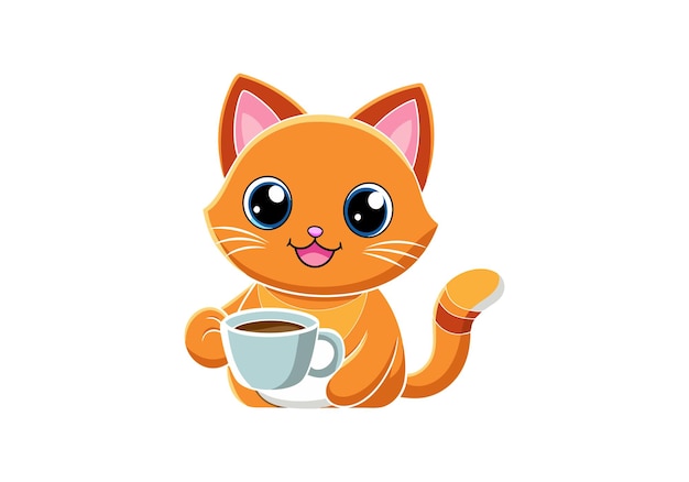 disegno vettoriale di gatto illustrazione artistica