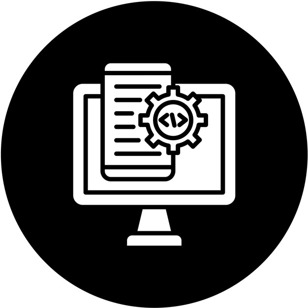 Disegno vettoriale Responsive Design Icon Style