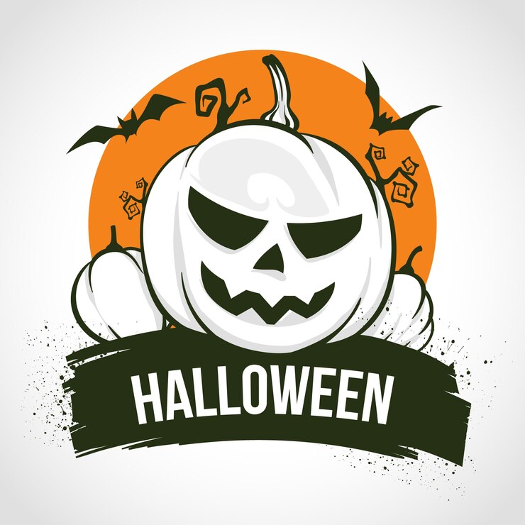 Vettore distintivo di halloween