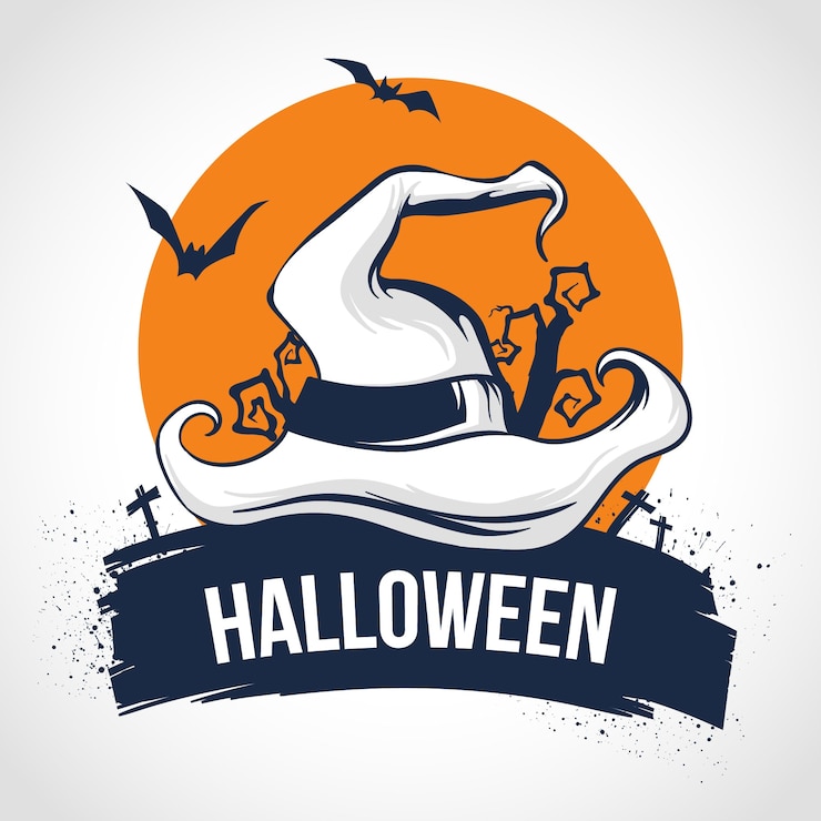 Vettore distintivo di halloween