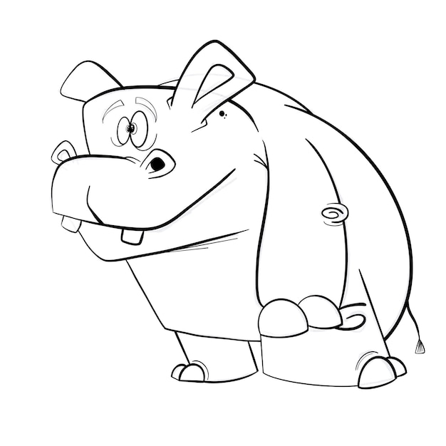 Divertente Hippo