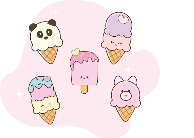 Dolci gelati.